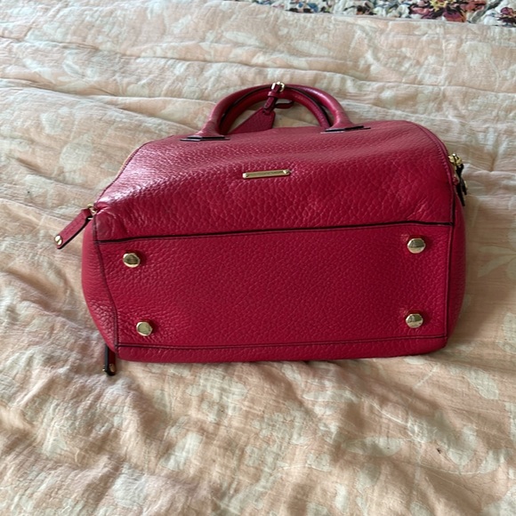 Rebecca Minkoff pink Perry satchel. Great used condition. - Picture 12 of 13